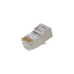 FUNDA CONECTOR RJ45 BLINDADO 100UND