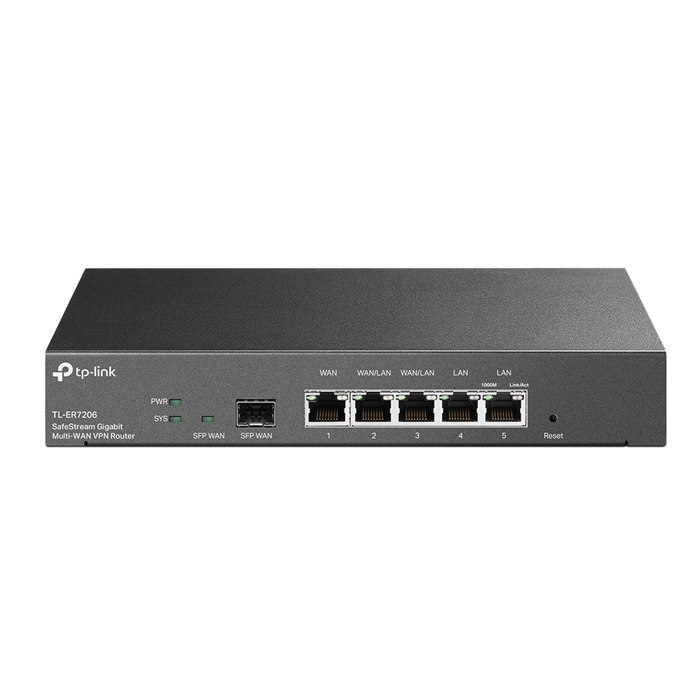 ROUTER VPN OMADA 3PUERTOS WAN 2PUERTOS LAN 1PUERTO SFP
